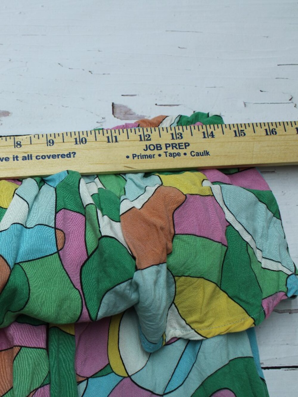 Japna Abstract Graphic Print Rayon Strapless Maxi Dress Multicolor Size L Boho - Picture 8 of 8